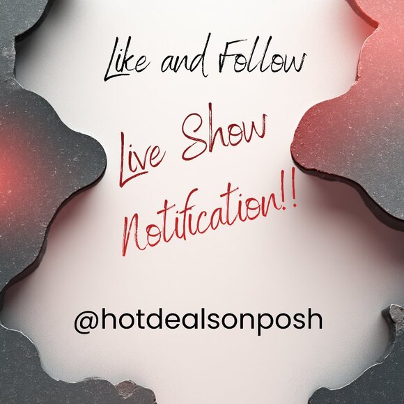 LIVE SHOW NOTIFICATION! LIVE SHOW NOTIFICATION!! LIKE AND SHARE! - Picture 1 of 1